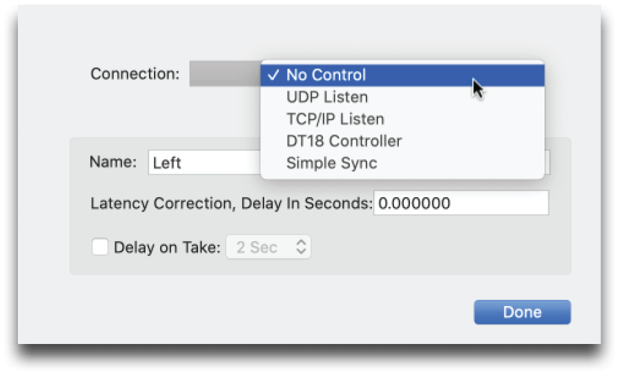 Network Options