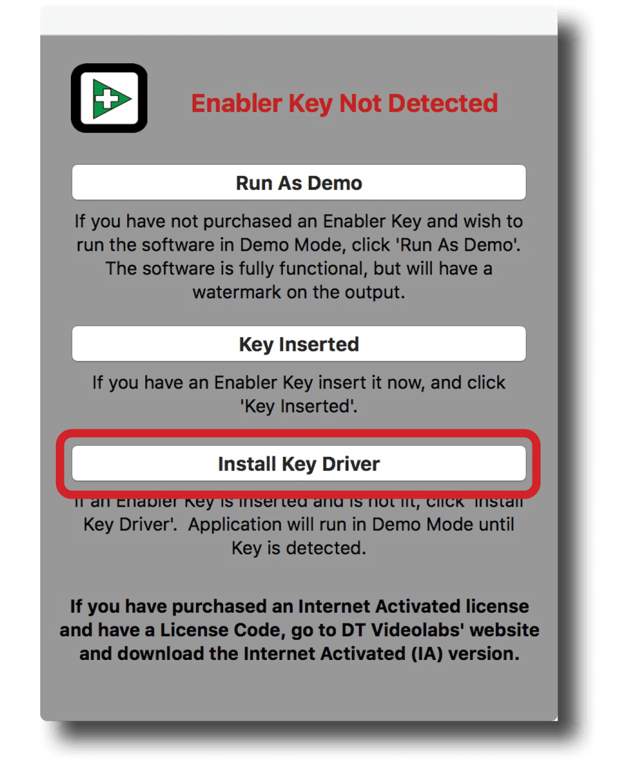 USB Activation