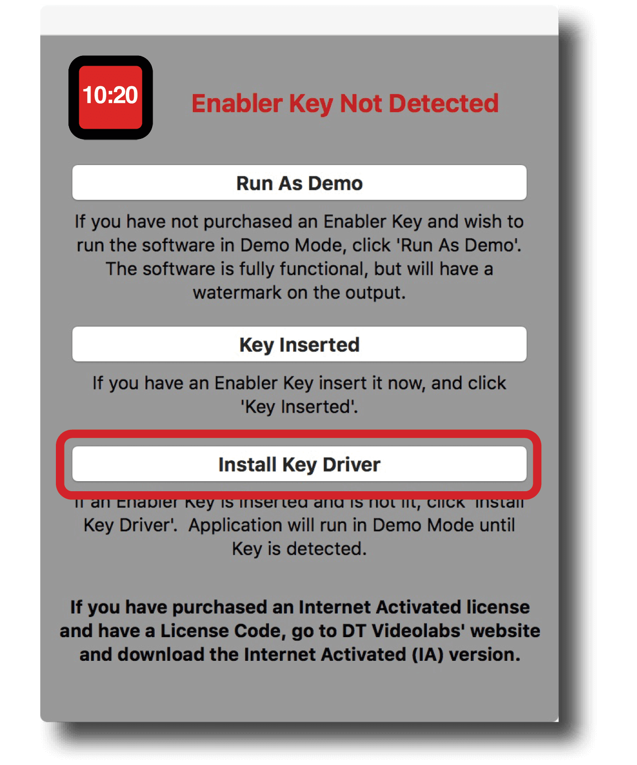 USB Activation